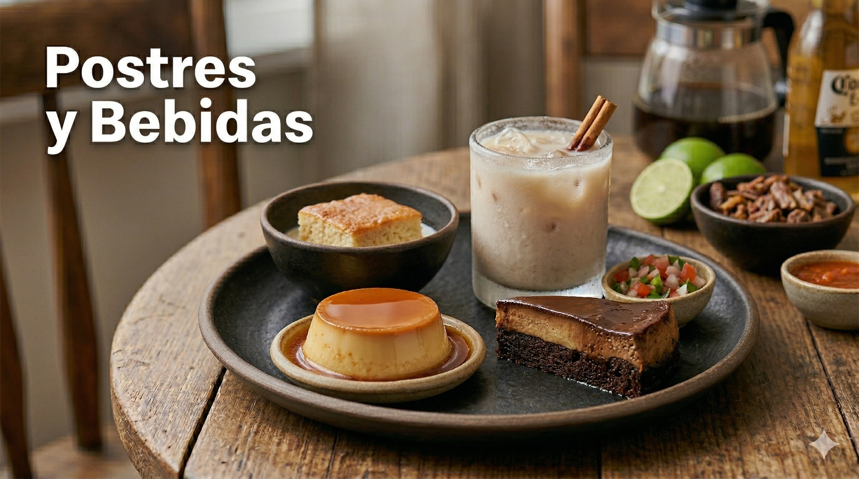 Postres y Bebidas